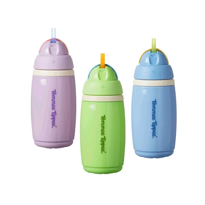 Tommee Tippee Insulated Straw 266Ml 12M+ - Assorted 1