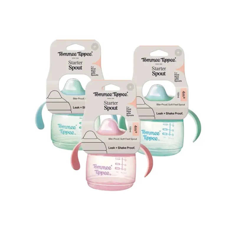 Tommee Tippee Starter Spout 4+ Months 150Ml Assorted 1