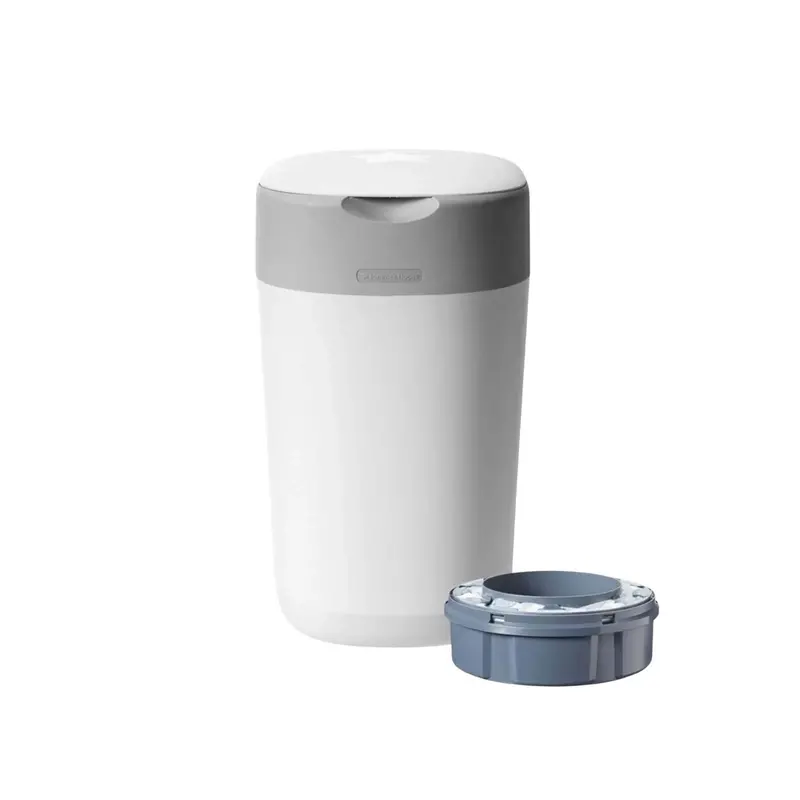 Tommee Tippee Twist & Click Nappy Disposal Tub - White 1