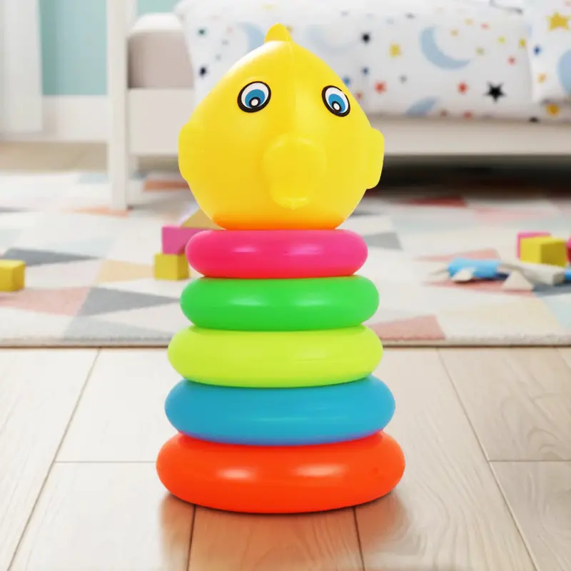 Torre Con Aros Apilables, Pez 2