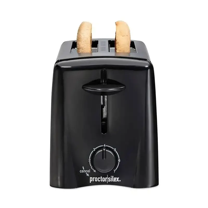 Tostadora, Proctor Silex, 2 Rebanadas, Color Negro, Reacondicionada 2