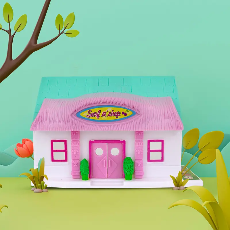 Toys Happy Homestead Casita De Juguete Color Rosa 1