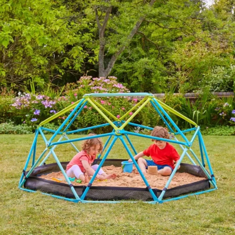 Tp 1.9 M Metal Climbing Dome & Sandpit 1