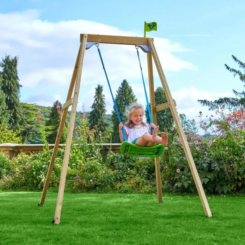 Tp Forest Wooden Single Swing 2