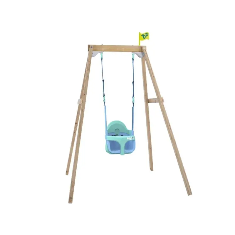 Tp Forest Wooden Single Swing With Bluey Quadpod 1