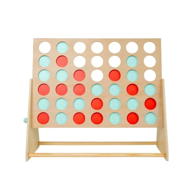 Tp Giant Wooden 4-In-1 Row Game 1