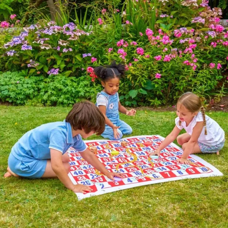 Tp Wooden Giant Snakes & Ladders Game 2