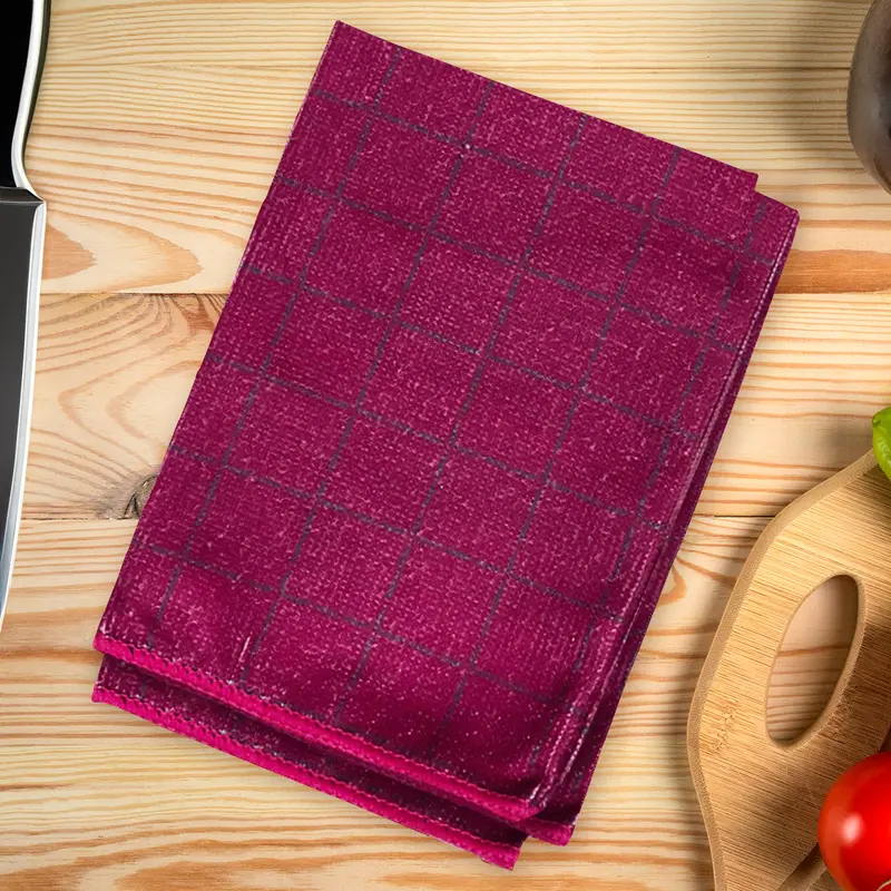 Trapo Color Vino Para Cocina, 40X65cm 1