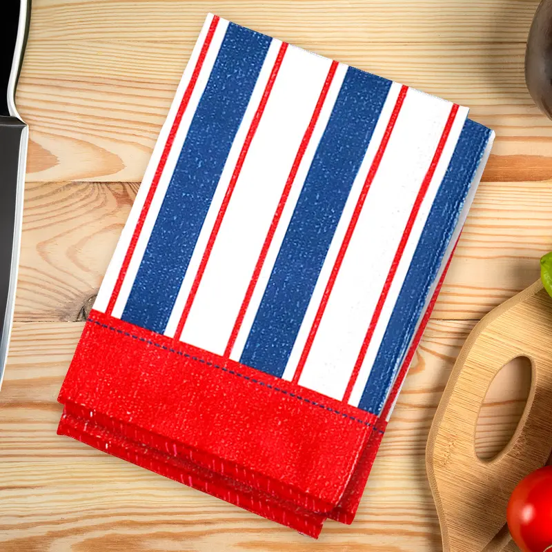 Trapo Con Diseño De Rayas Para Cocina, 40X65cm 1