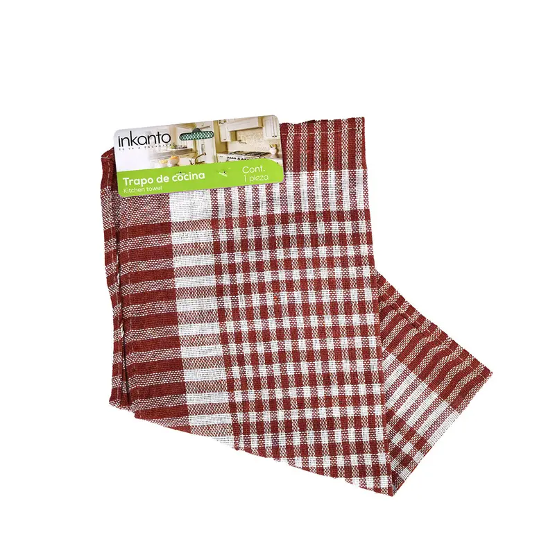 Trapo De Cocina Rojo 38X38cm 1