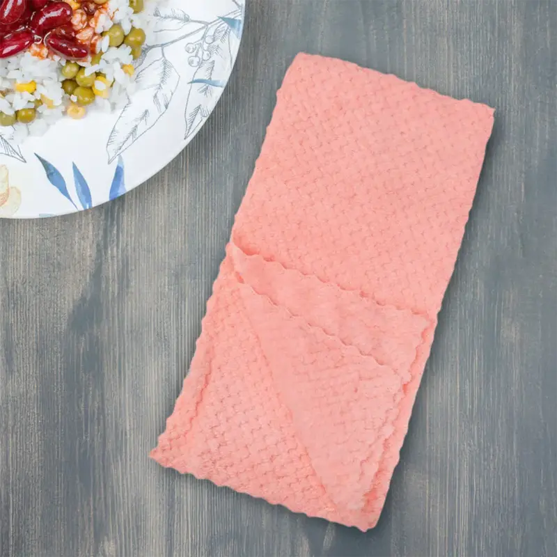 Trapo De Microfibra, 2 Pzas, Color Rosa 2