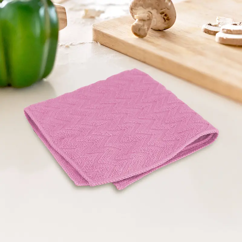 Trapo De Microfibra Color Rosa, 30X30cm 1