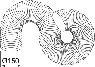 Tube Tcf 150 L=1,5 M. 1