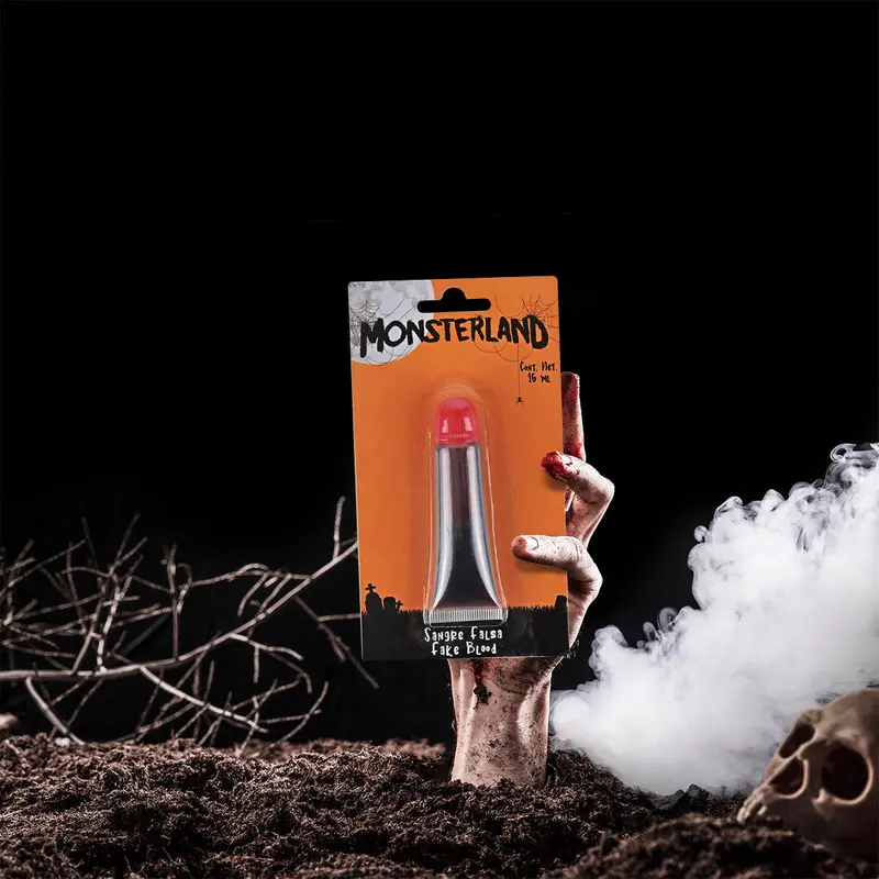 Tubo De Sangre Falsa Para Disfraz De Halloween, 15 Ml 1
