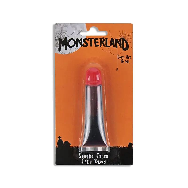 Tubo De Sangre Falsa Para Disfraz De Halloween, 15 Ml 2