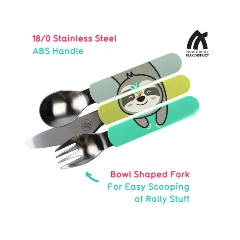 Tum Tum Travel Cutlery Set With Case - Stanley Sloth 2