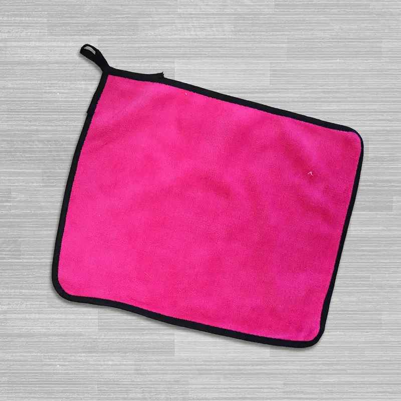 Tuning1, Toalla De Microfibra Para Auto, Color Rosa 2