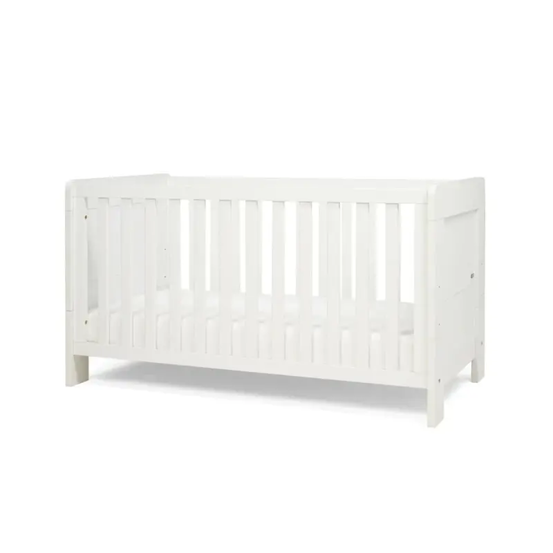 Tutti Bambini Alba Mini Cot Bed - Essentials White 2