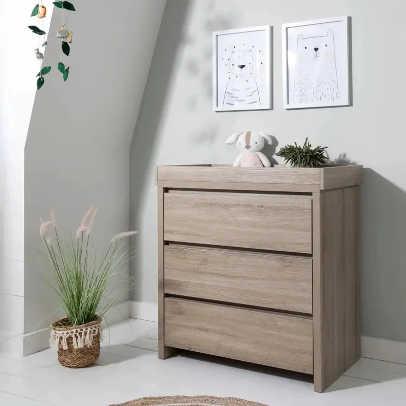 Tutti Bambini Modena Changing Unit - Oak 1