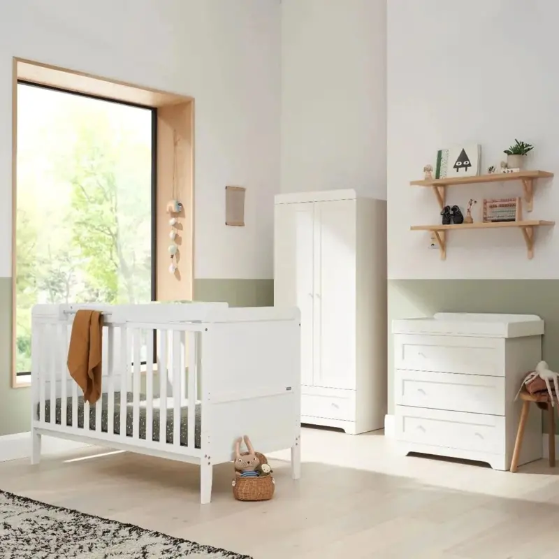 Tutti Bambini Rio 3 Pcs Room Set - White 1