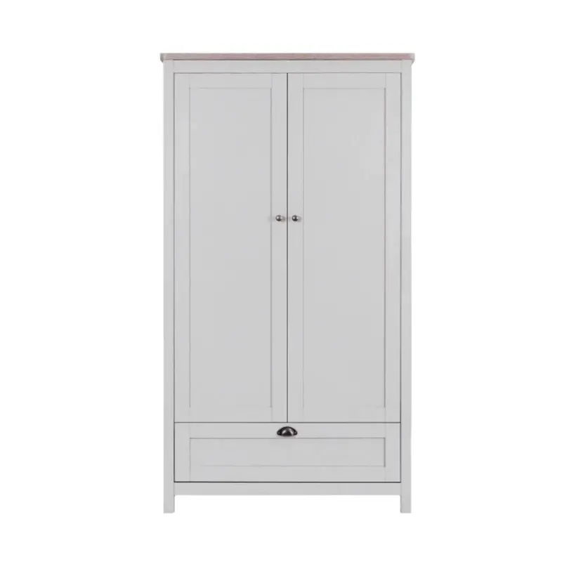 Tutti Bambini Verona Wardrobe - Dove Grey/Oak 2