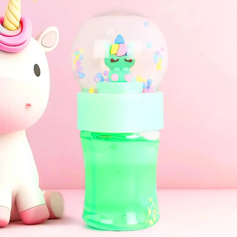 Unicornio, Slime, Color Verde, 140 Gr 2