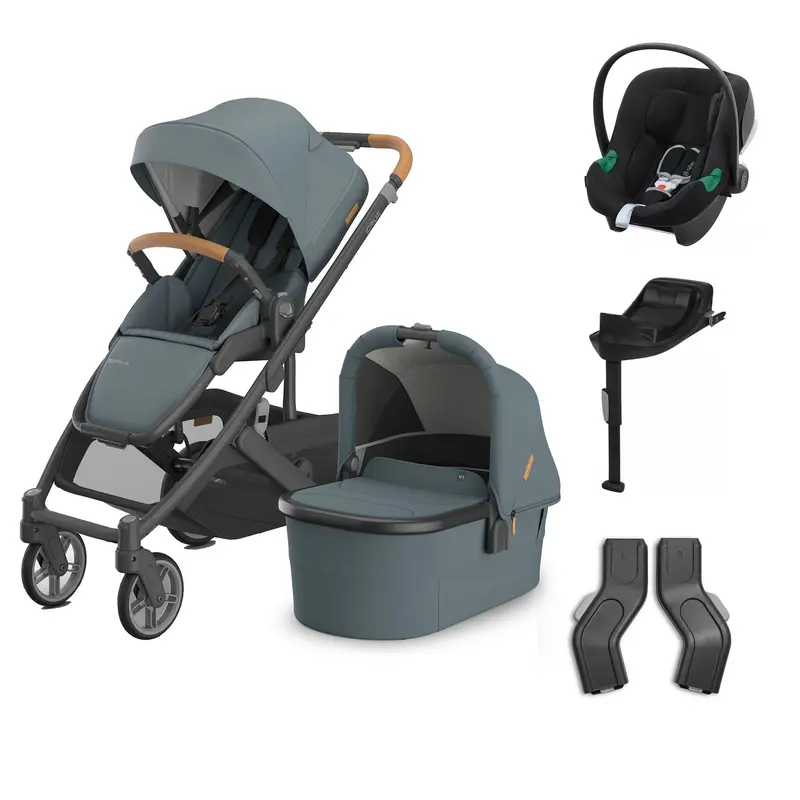 Uppababy Cruz V3 Complete Cybex Travel System In Dillan 1