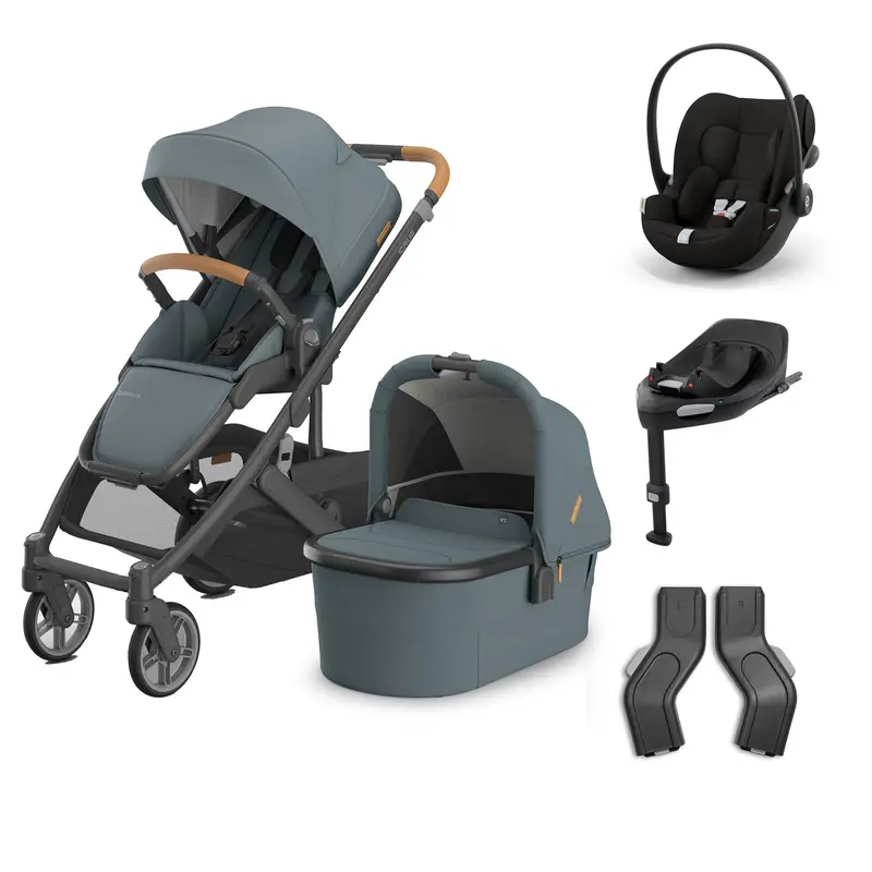 Uppababy Cruz V3 Complete Cybex Travel System In Dillan 2