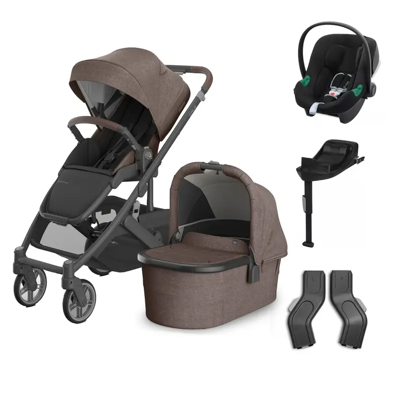 Uppababy Cruz V3 Complete Cybex Travel System In Owen 1