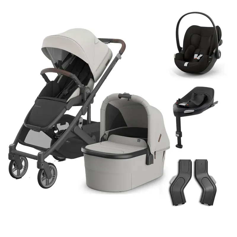 Uppababy Cruz V3 Complete Cybex Travel System In Savannah 2