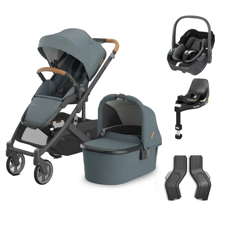Uppababy Cruz V3 Complete Maxi-Cosi Travel System In Dillan 2