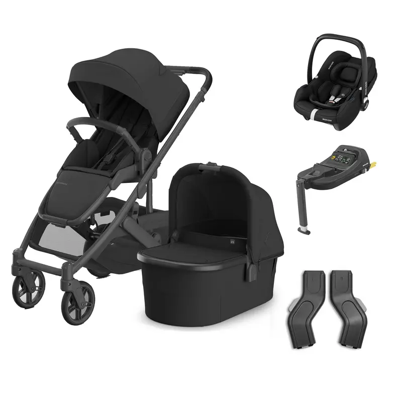 Uppababy Cruz V3 Complete Maxi-Cosi Travel System In Jake 1