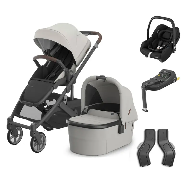 Uppababy Cruz V3 Complete Maxi-Cosi Travel System In Savannah 1