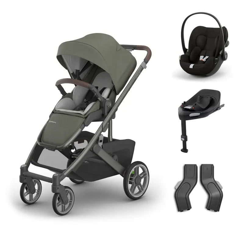 Uppababy Cruz V3 Cybex Travel System In Evelyn 2