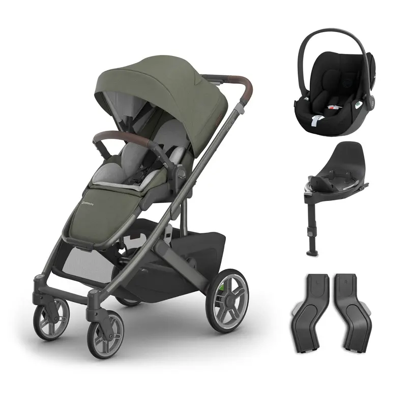 Uppababy Cruz V3 Cybex Travel System In Evelyn 3