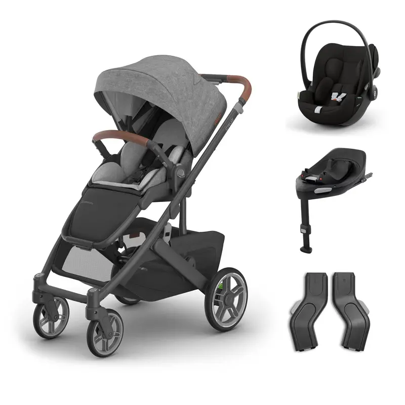 Uppababy Cruz V3 Cybex Travel System In Greyson 2