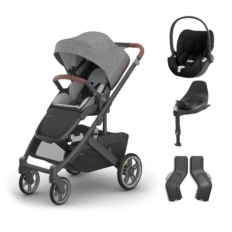 Uppababy Cruz V3 Cybex Travel System In Greyson 3