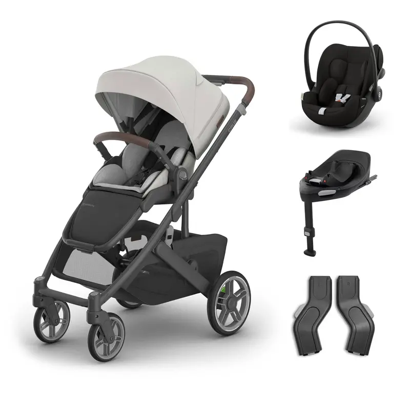 Uppababy Cruz V3 Cybex Travel System In Savannah 2