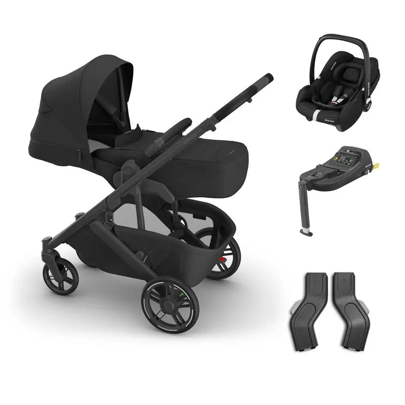 Uppababy Cruz V3 Maxi-Cosi Bundle + Infant Cover In Jake 1