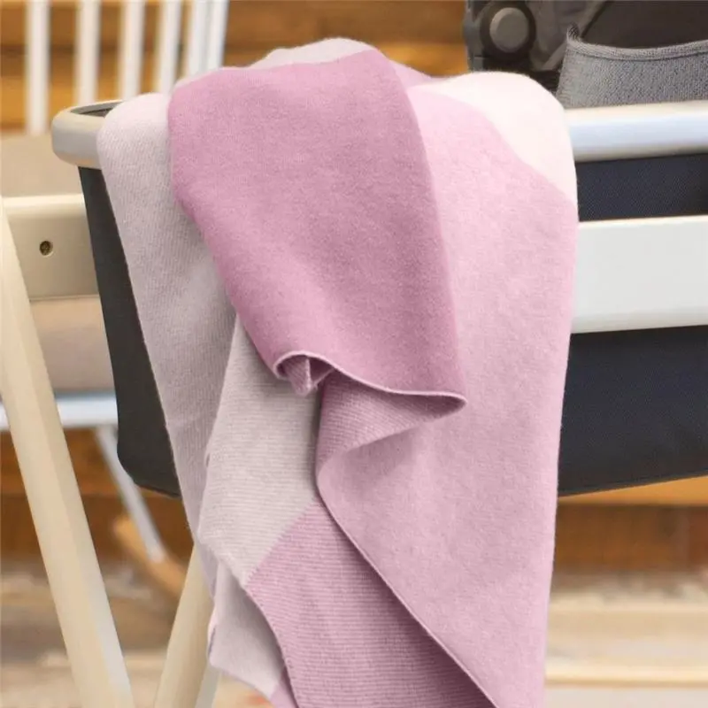 Uppababy Knit Blanket Pink 1