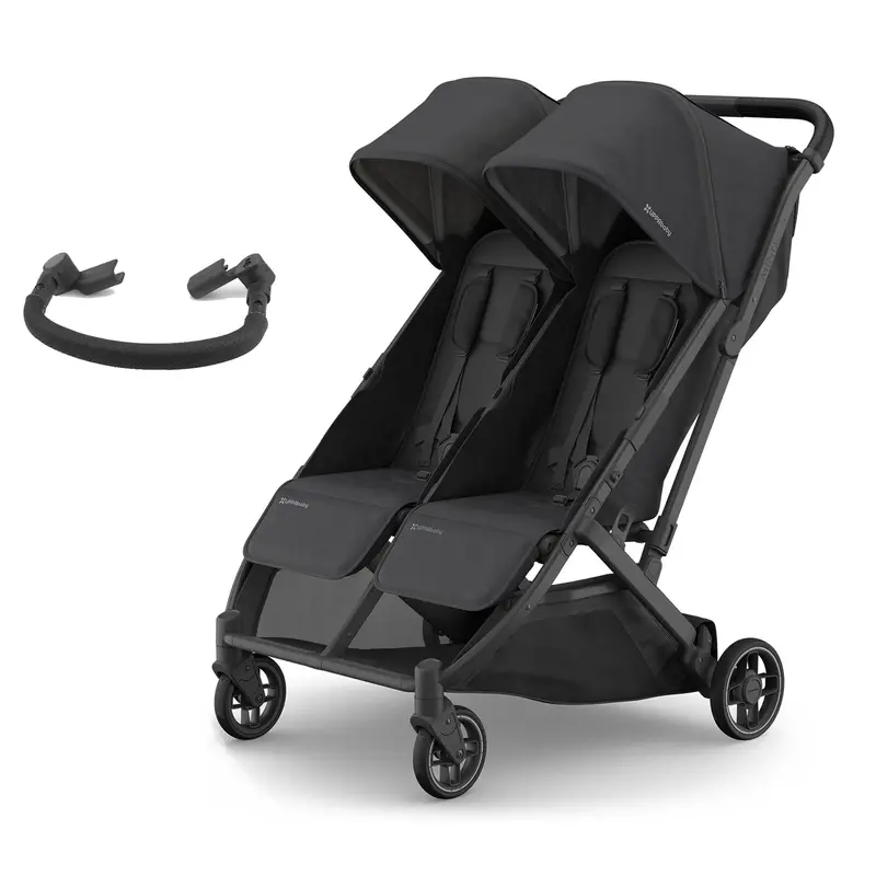 Uppababy Minu Duo Stroller & Bumper Bar Bundle In Jake 1