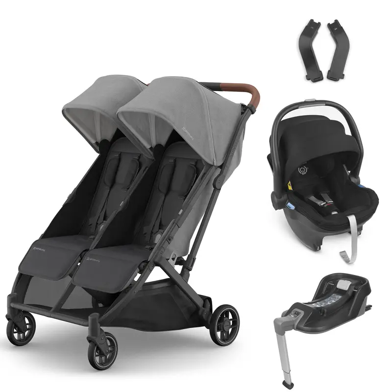 Uppababy Minu Duo Travel System In Greyson 1