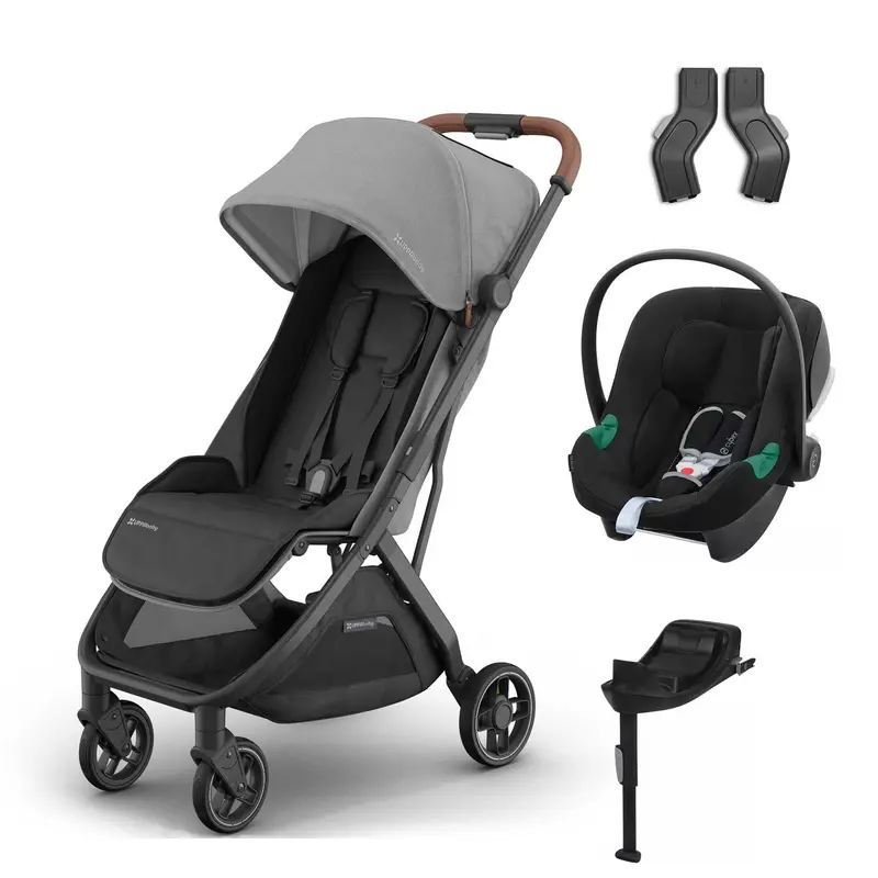 Uppababy Minu V3 Cybex Travel System In Greyson 1