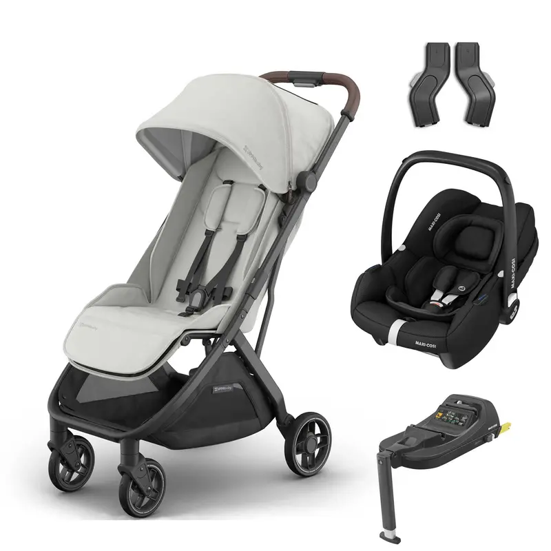 Uppababy Minu V3 Maxi-Cosi Travel System In Savannah 1