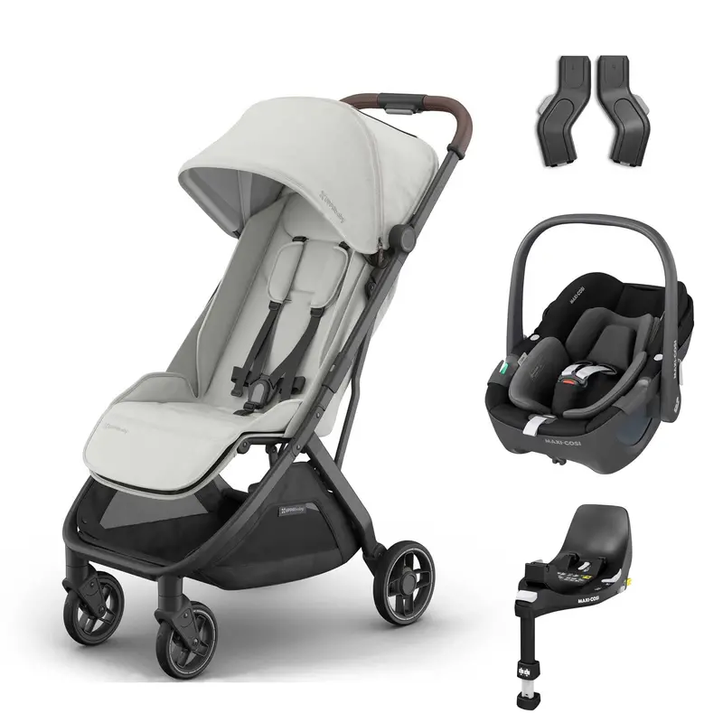 Uppababy Minu V3 Maxi-Cosi Travel System In Savannah 2