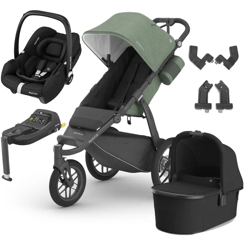 Uppababy Ridge Cabriofix I-Size Travel System In Gwen 1