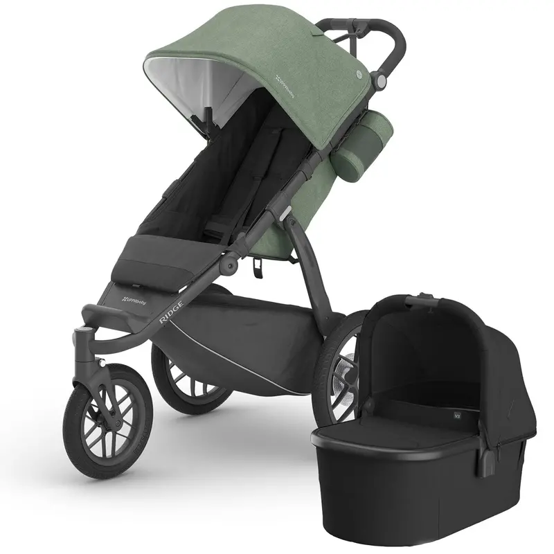 Uppababy Ridge & Carrycot In Gwen 1