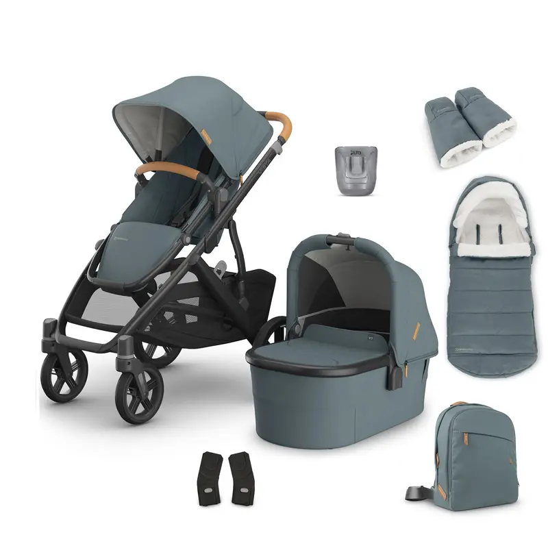 Uppababy Vista V3 Complete Bundle In Dillan 1