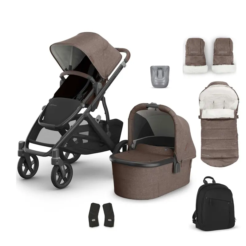 Uppababy Vista V3 Complete Bundle In Owen 1