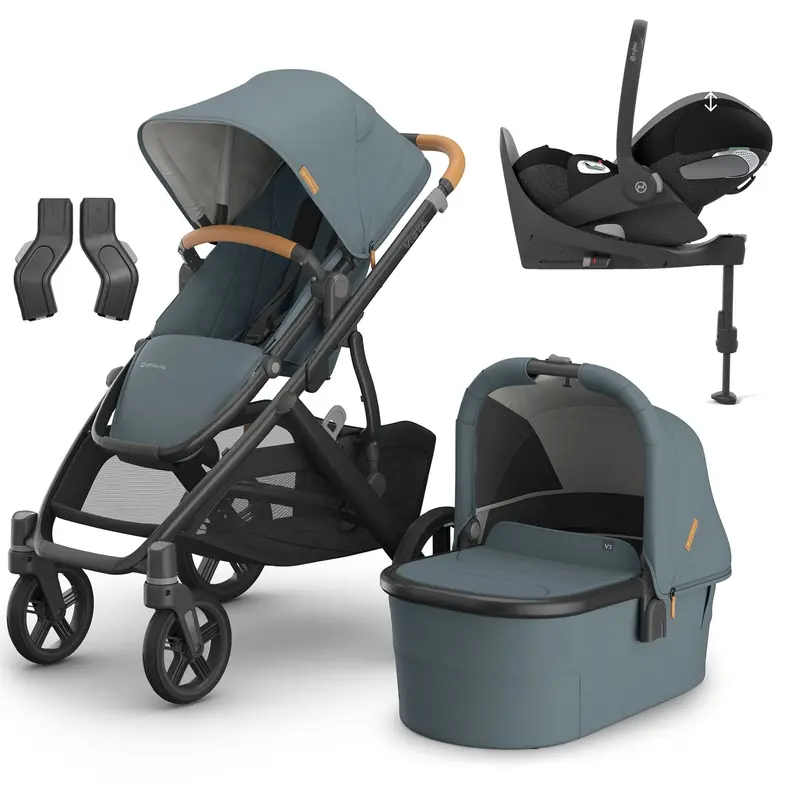 Uppababy Vista V3 Cybex Travel System In Dillan 3